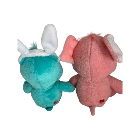 Care Bears Cousins Plush Set Featuring Lotsa Heart Elephant & Hugs-A-Lot Bear - Picture 4 of 8